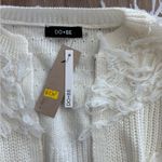 DO+BE  Cream Textured Knit Cardigan Photo 1