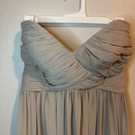 Bill Levkoff  NWT Strapless Taupe Dress Size 8 Photo 1