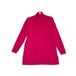 Ellen Tracy Merino Wool Long Sweater-Tunic Women S Pink Feminine Fairy Preppy Photo 1