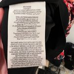 BCBGeneration Mock Neck Velvet Retro Floral Ruffle Hem Mini Dress Size 8 NWT Photo 9