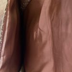 Vintage Woven Wicker Straw Raffia Floral Bag Tan Photo 3