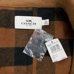 Coach  Wool Blend Hooded Duffle Cape Coat Toggle Camel Brown Size M/L Photo 13