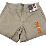 Nautica Women's Pull-On Shorts Stone Mid-Rise Soft Stretch Denim M Photo 0