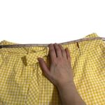 A New Day NWOT Seersucker Yellow White Gingham Shorts New Photo 5