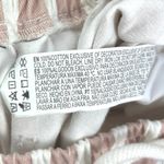 Forever 21 Pink White Cotton Striped Elastic Waist Drawstring Pockets Short Sz S Photo 4