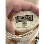 VTG Khakis International Design Capri Crop Pants Size 10 Missing interior button Orange Photo 2