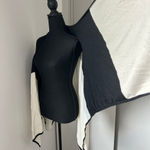 White House | Black Market Cape Wrap One Sz Open Asymmetrical Cashmere Wool Blend Photo 6