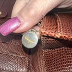 Salvatore Ferragamo  Vera Ribbon Wallet Brown and Gold Photo 8