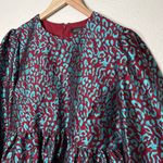 Halogen + Atlantic & pacific leopard print peplum blouse size 1X Photo 5