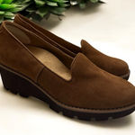Vionic  Willa Wedge‎ Brown Suede Shoes Size 6 Photo 0