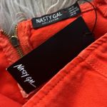 Nasty Gal NWT  Orange Denim Corset Photo 7