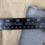 Elan Anthropologie  Sweater Women L Tan Crop Oversized Ribbed Knit Pullover Photo 5