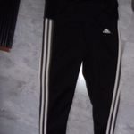 Adidas size medium womens work out pants gym leggings athletic black Photo 1