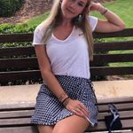 Wrap Mini Skirt White Photo 1