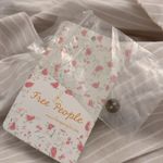 Free People  good feels sleeveless peplum striped top size L NWT Photo 9