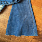 We The Free  Blue Flare Wide Leg Jeans Photo 3