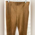 Loft  Faux‎ Suede Side Zip Leggings Size 8 Photo 1