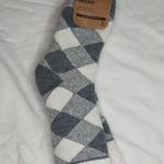 Field & Stream  Cozy Cabin Socks - Gray and White Photo 0