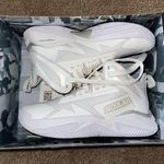 Moolah Triple Double White Basketball Shoes Size 7 Photo 0