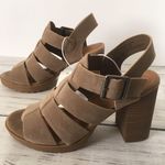 Taupe Heels, Size 8 Tan Photo 1