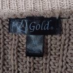 L A Gold pullover sweater Size M Photo 3