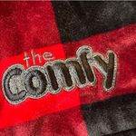 The Comfy Buffalo Plaid Oversized Wearable Throw Blanket Hoodie Photo 1