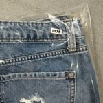 Forever 21  Denim Jean Shorts Blue 28 Womens High Rise Cutoff Ripped Frayed Hem Photo 7