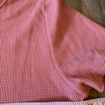Everlane  Blush Mauve Thermal Top TEE Short Sleeve  L Large Photo 3
