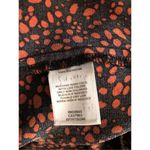 BP black and orange palazzo high waist with attach front tie belt wide leg size Photo 12