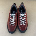 Clarks  Wave Walk Trek Women’s Orange Leather Waterproof Lace Up Shoes Size 6.5 Photo 3