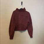 Lululemon  Scuba Oversized Funnel Neck 1/2 Zip Size XS/Small in Vintage Rose Photo 3