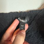 EXPRESS  black lacy bodysuit Photo 2