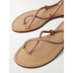 Amanu Kilimanjaro Sandals in Blush 39 New with Box Womens Wrap Flats Tan Size 8 Photo 13