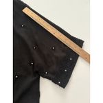 Ulla Popken Kimono Duster Womens 20/22 Black Lace Beaded Sheer Whimsigoth Size undefined Photo 11