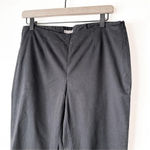 J.Jill  Black Stretch Slim Ankle Pants Size 8 Cotton Blend Photo 1