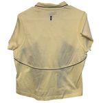 Jamie Sadock Short Sleeve Athletic Golf Shirt Top Size Small Yellow Photo 1