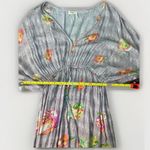 World Market Kaftan Dress Size S/M Colorful Floral V Photo 12
