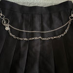 Black schoolgirl skirt Size M Photo 3