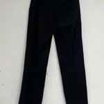 Bebe  Black Straight Leg Trouser Dress Pants Womens 0 Career Office Academia Photo 3