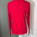 Life is Good Women’s Long-Sleeve V-Neck Tee Red Cat Christmas Size M 100% Cotton Photo 5