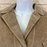 J.Jill  Embroidered Sleeve Suede Leather Jacket  Photo 2