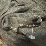 360 Cashmere  Charcoal Grey Cashmere Turtleneck Sweater XS Photo 3