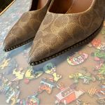 Coach Patterned and Studded Pumps Photo 10
