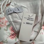 Velvi Greta Maxi Dress in White Floral size 12 Lace Photo 8