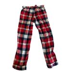 Aerie  Plaid Flannel Sleep Pants Size Small Red Blue Cotton Photo 1
