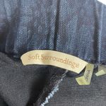 Soft Surroundings Women’s Pull On Stretch Paisley Jeans in Blue Size XLP Photo 5