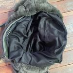 Expressions NYC Broome St. Chain Vegan Gray Faux Fur Tote Bag Chain w Detail 🧡🎀 Photo 6