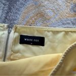 White Fox Boutique White Fox Pastel Yellow Tube Top size medium Photo 1