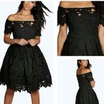 Boohoo  NWT Off the Shoulder Lace boutique dress woman plus size 14 soooo nice! Photo 1
