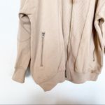 BDG  Porter Zip Up Sweatshirt Tan Size Medium NWT Photo 9